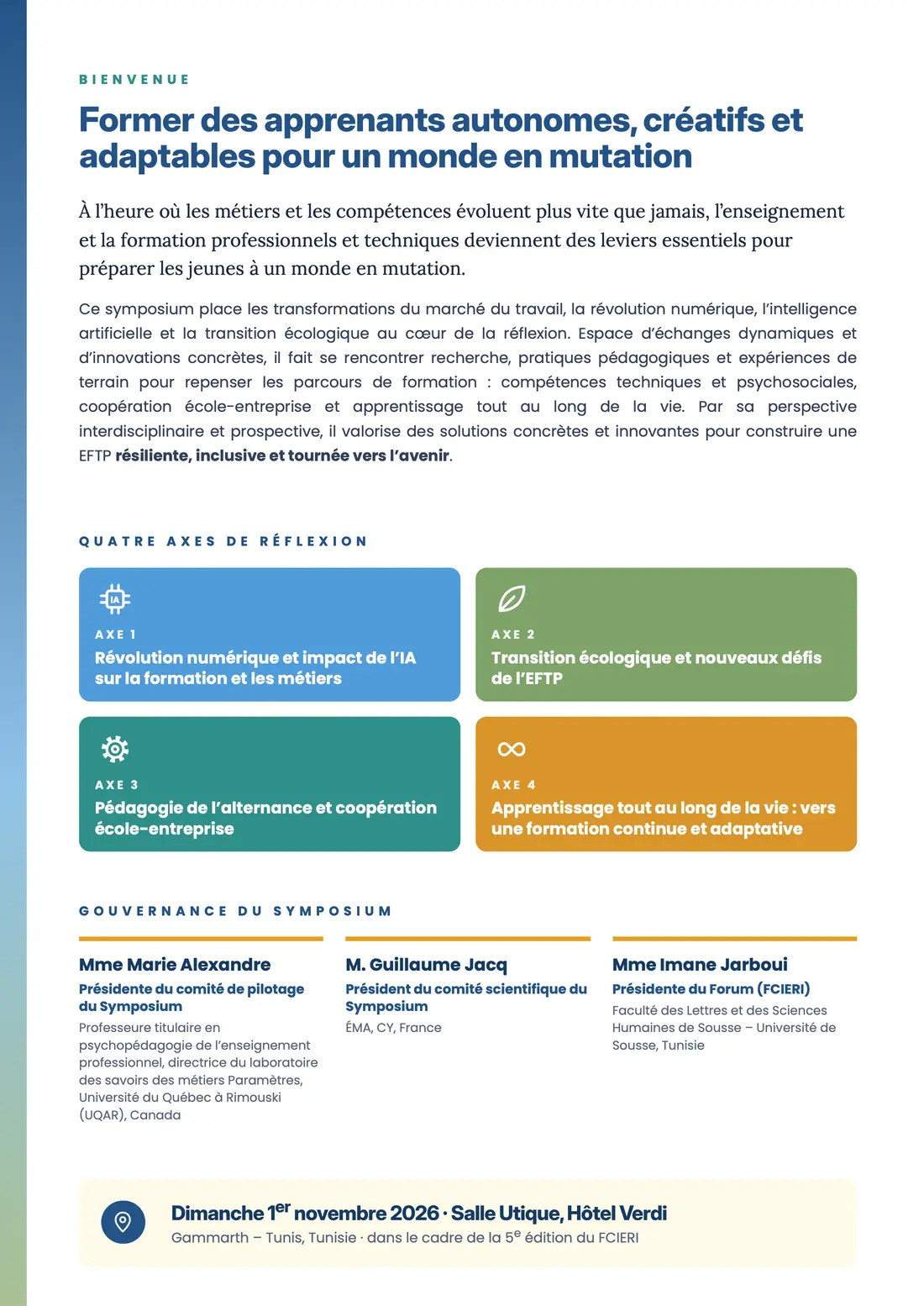 Programme — Symposium EFTP, FCIERI 2026 — page 2 sur 7